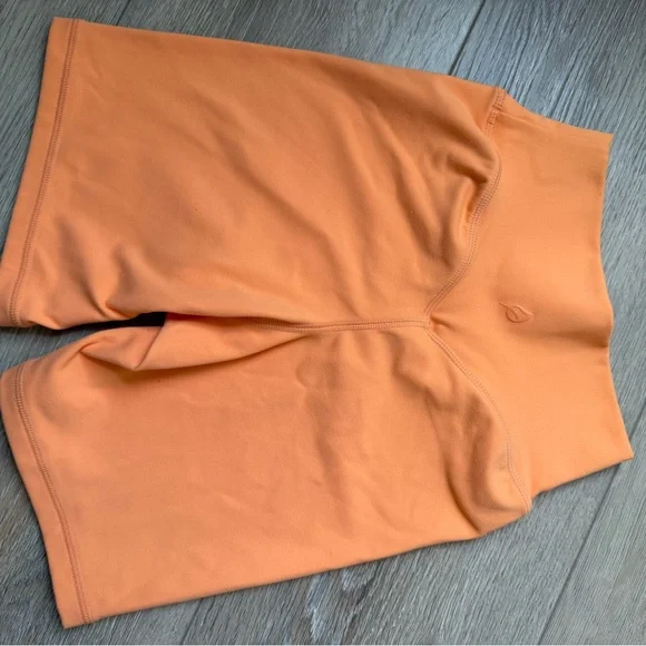 P'tula Women's Vibrant Orange Bike Shorts - Picture 3 of 4